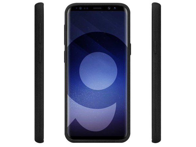 Чехол Mercury Goospery Soft Feeling для Samsung Galaxy S9 (черный, силиконовый)