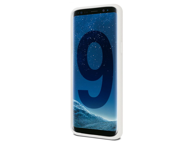 Чехол Mercury Goospery Soft Feeling для Samsung Galaxy S9 (белый, силиконовый)