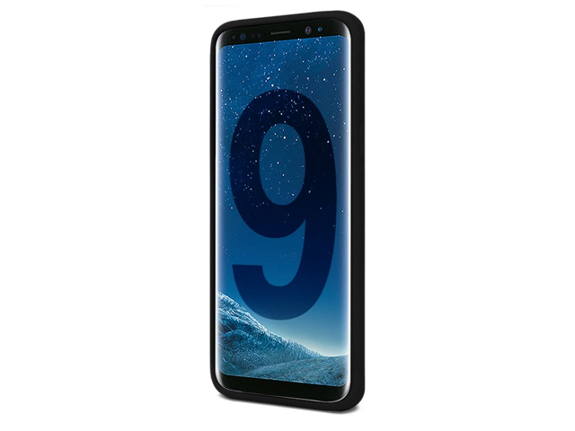 Чехол Mercury Goospery Soft Feeling для Samsung Galaxy S9 plus (черный, силиконовый)
