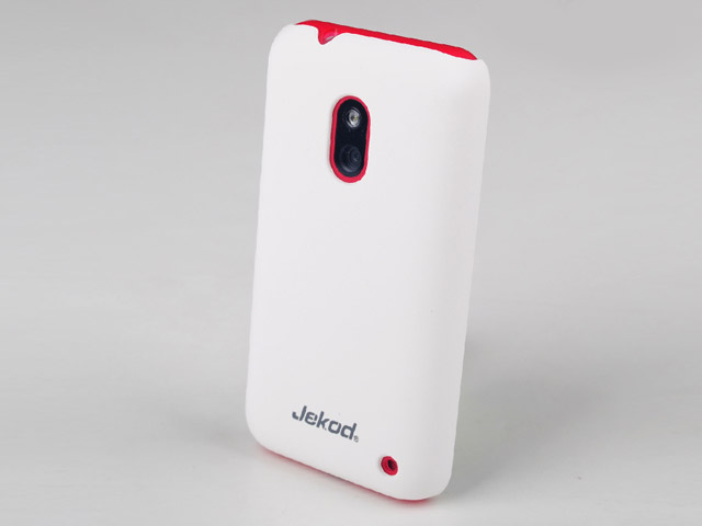 Чехол Jekod Hard case для Nokia Lumia 620 (белый, пластиковый)