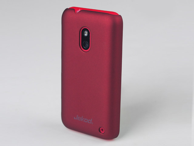 Чехол Jekod Hard case для Nokia Lumia 620 (красный, пластиковый)
