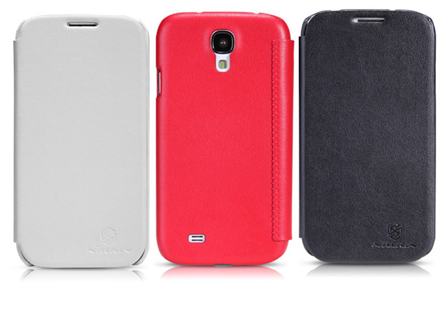 Чехол Nillkin Side leather case для Samsung Galaxy S4 i9500 (черный, кожанный)