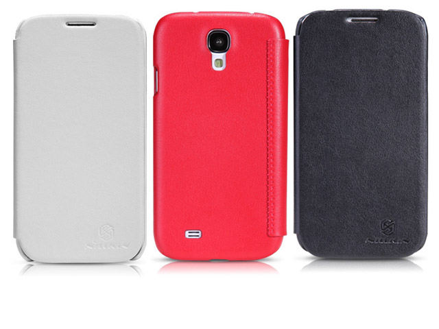Чехол Nillkin Side leather case для Samsung Galaxy S4 i9500 (белый, кожанный)