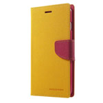 Чехол Mercury Goospery Fancy Diary Case для Samsung Galaxy S9 (желтый, винилискожа)