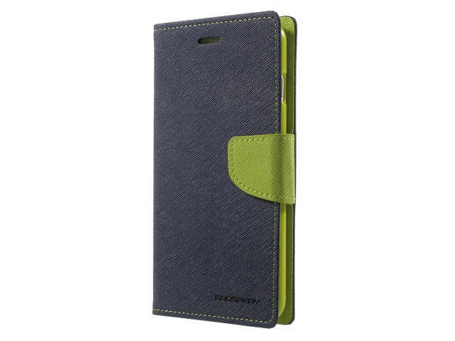 Чехол Mercury Goospery Fancy Diary Case для Samsung Galaxy S9 plus (синий, винилискожа)