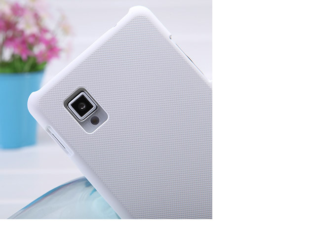 Чехол Nillkin Hard case для LG Optimus G E975 (белый, пластиковый)