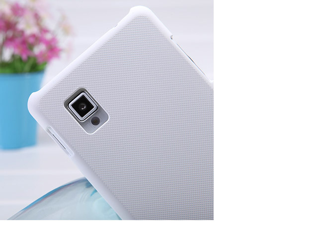 Чехол Nillkin Hard case для LG Optimus G E975 (белый, пластиковый)
