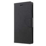 Чехол Mercury Goospery Fancy Diary Case для Sony Xperia XA2 (черный, винилискожа)