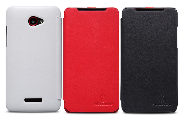 Чехол Nillkin Side leather case для HTC Butterfly/Droid DNA X920e (черный, кожанный)