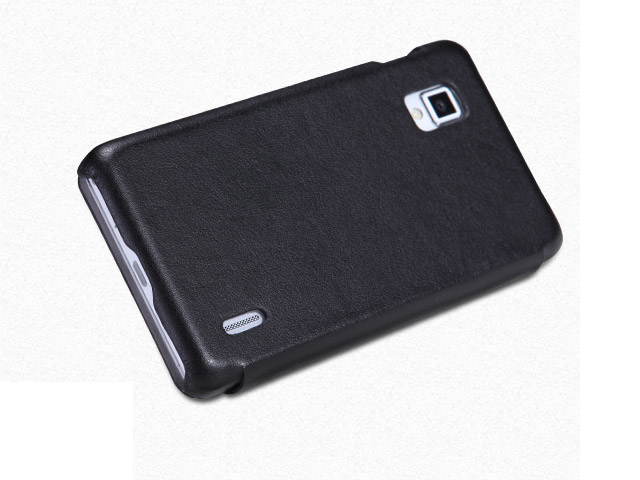 Чехол Nillkin Side leather case для LG Optimus G E975 (черный, кожанный)
