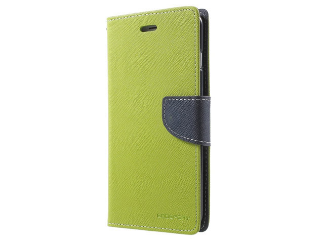 Чехол Mercury Goospery Fancy Diary Case для Sony Xperia XA2 ultra (зеленый, винилискожа)