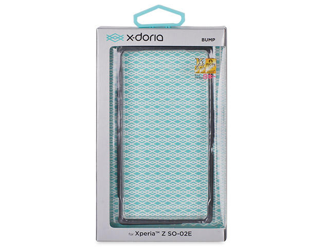Чехол X-doria Bump Case для Sony Xperia Z L36i/L36h (черный, пластиковый)