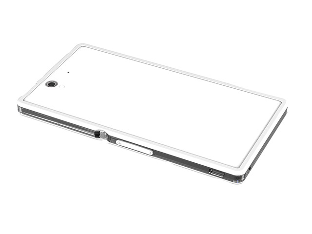 Чехол X-doria Bump Case для Sony Xperia Z L36i/L36h (белый, пластиковый)