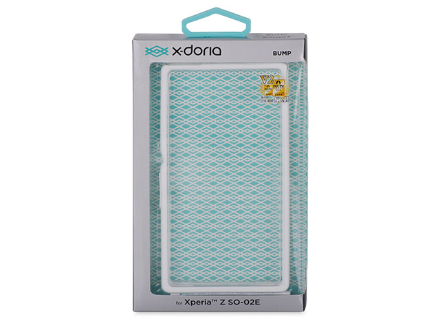 Чехол X-doria Bump Case для Sony Xperia Z L36i/L36h (белый, пластиковый)