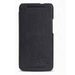 Чехол Nillkin Side leather case для HTC One 801e (HTC M7) (черный, кожанный)