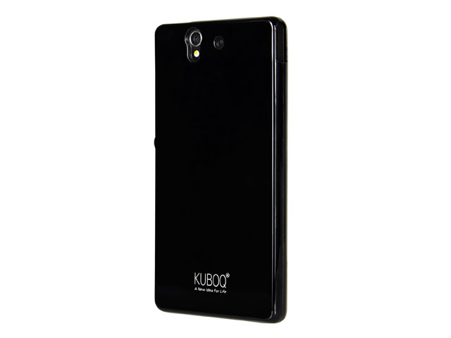 Чехол Kuboq Advanced TPU Case для Sony Xperia Z L36i/L36h (черный, гелевый)