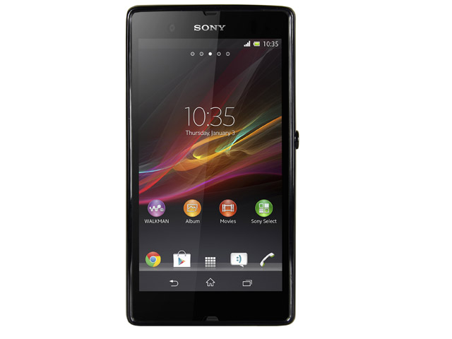 Чехол Kuboq Advanced TPU Case для Sony Xperia Z L36i/L36h (черный, гелевый)