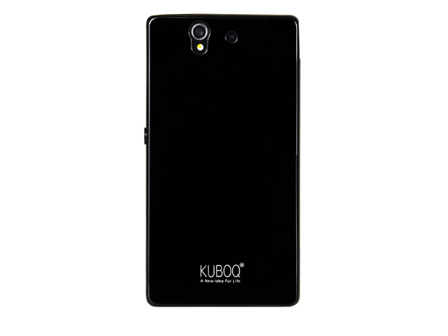 Чехол Kuboq Advanced TPU Case для Sony Xperia Z L36i/L36h (черный, гелевый)