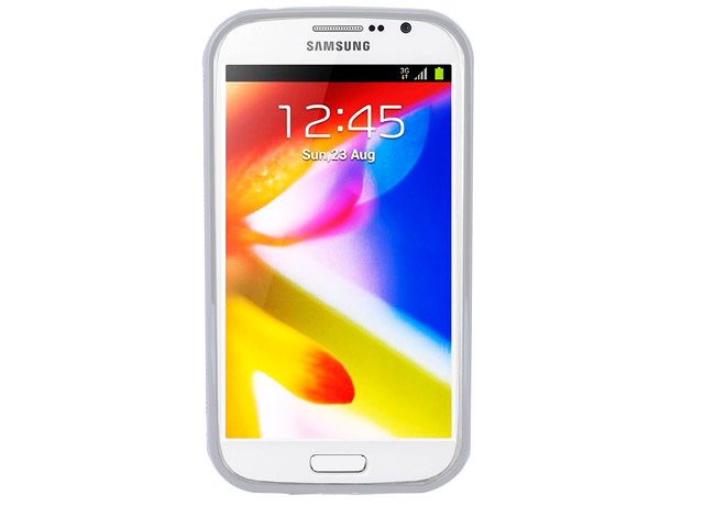 Чехол Kuboq Advanced TPU Case для Samsung Galaxy Grand Duos i9082 (белый, гелевый)