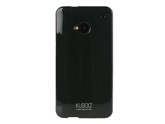Чехол Kuboq Advanced TPU Case для HTC One 801e (HTC M7) (черный, гелевый)