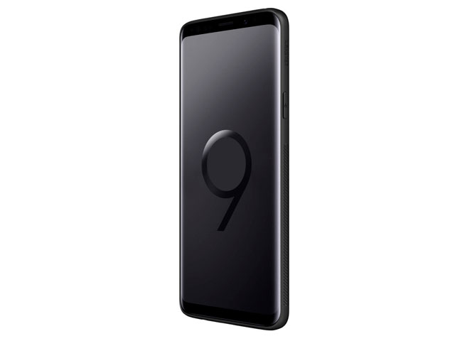 Чехол Nillkin Synthetic fiber для Samsung Galaxy S9 (черный, карбон)