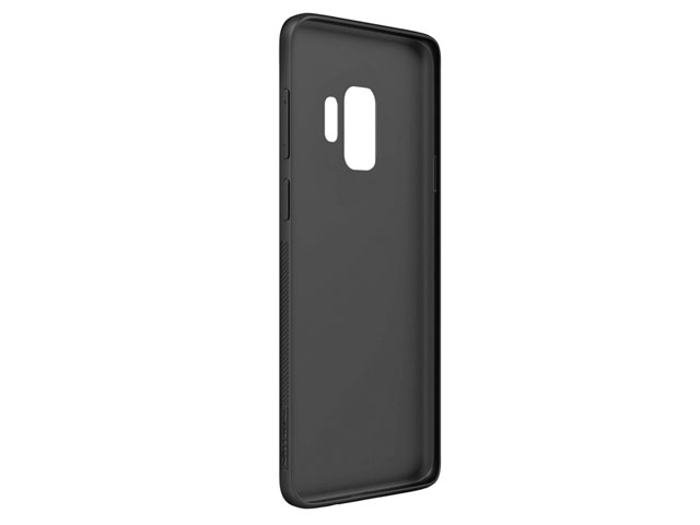 Чехол Nillkin Synthetic fiber для Samsung Galaxy S9 (черный, карбон)