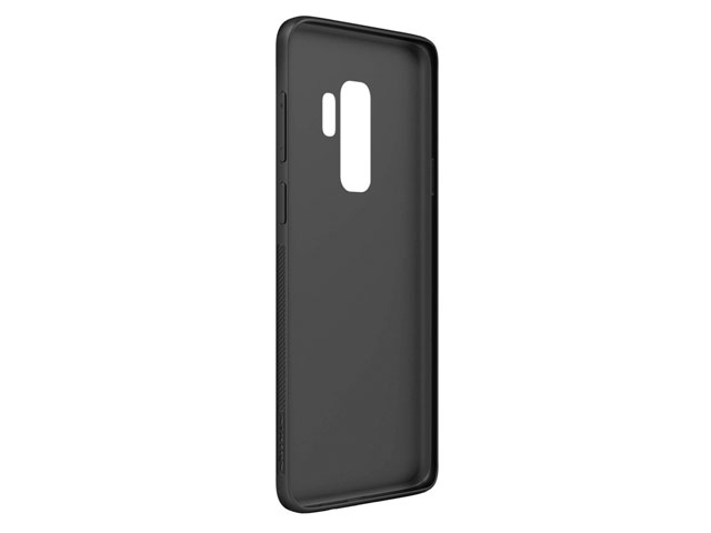 Чехол Nillkin Synthetic fiber для Samsung Galaxy S9 plus (черный, карбон)