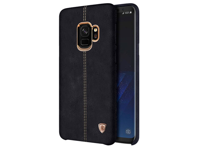 Чехол Nillkin Englon Leather Cover для Samsung Galaxy S9 (черный, кожаный)