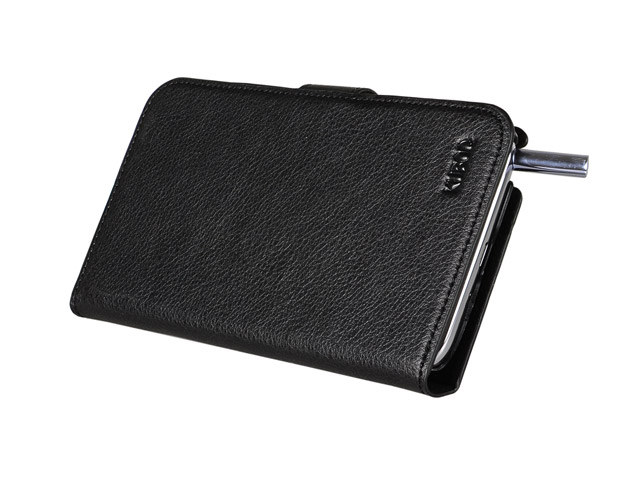 Чехол Kuboq KuStand Case для Samsung Galaxy Note 2 N7100 (черный, кожанный)