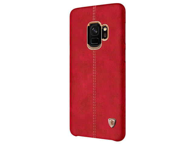 Чехол Nillkin Englon Leather Cover для Samsung Galaxy S9 (красный, кожаный)