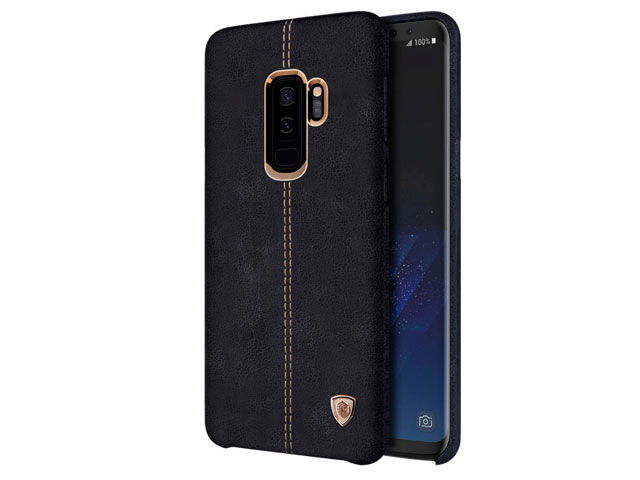 Чехол Nillkin Englon Leather Cover для Samsung Galaxy S9 plus (черный, кожаный)
