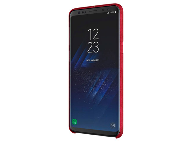 Чехол Nillkin Englon Leather Cover для Samsung Galaxy S9 plus (красный, кожаный)