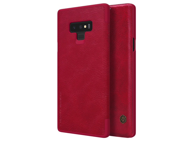 Чехол Nillkin Qin leather case для Samsung Galaxy Note 9 (красный, кожаный)