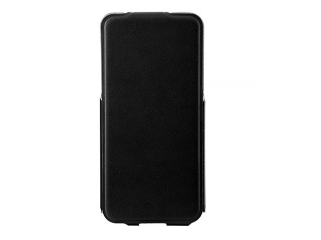Чехол Kuboq U/Flip Case для Apple iPhone 5 (черный, кожанный)
