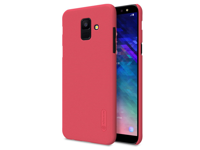Чехол Nillkin Hard case для Samsung Galaxy A6 2018 (красный, пластиковый)