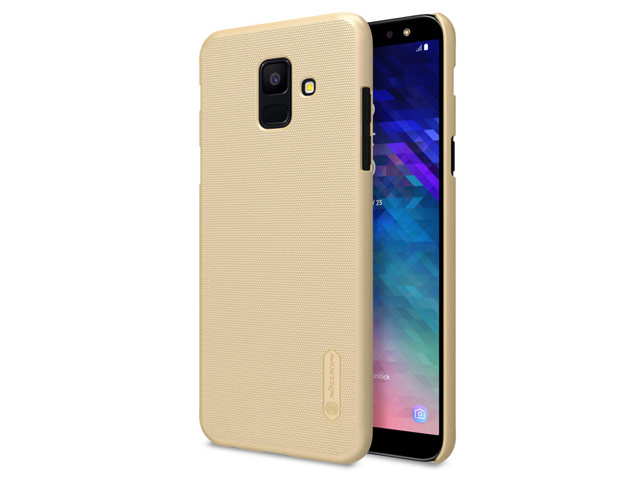 Чехол Nillkin Hard case для Samsung Galaxy A6 2018 (золотистый, пластиковый)