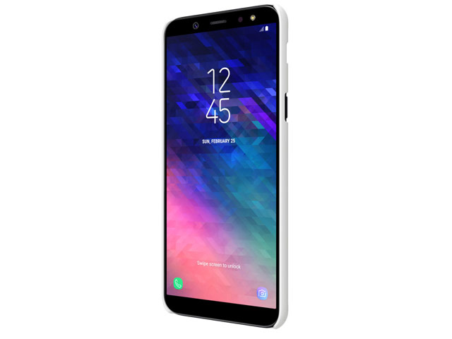 Чехол Nillkin Hard case для Samsung Galaxy A6 plus 2018 (белый, пластиковый)
