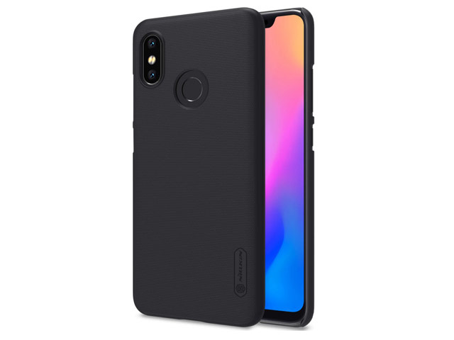Чехол Nillkin Hard case для Xiaomi Mi 8 (черный, пластиковый)