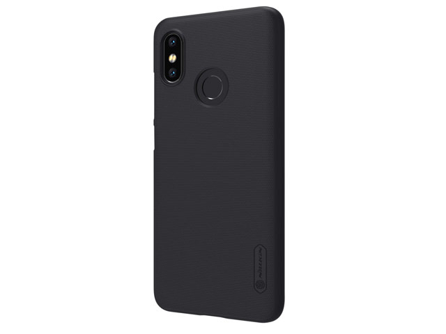 Чехол Nillkin Hard case для Xiaomi Mi 8 (черный, пластиковый)