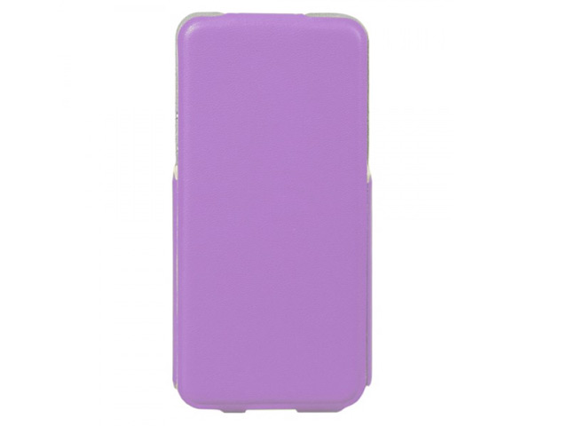 Чехол Kuboq U/Flip Case для Apple iPhone 5 (фиолетовый, кожанный)