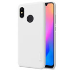 Чехол Nillkin Hard case для Xiaomi Mi 8 (белый, пластиковый)