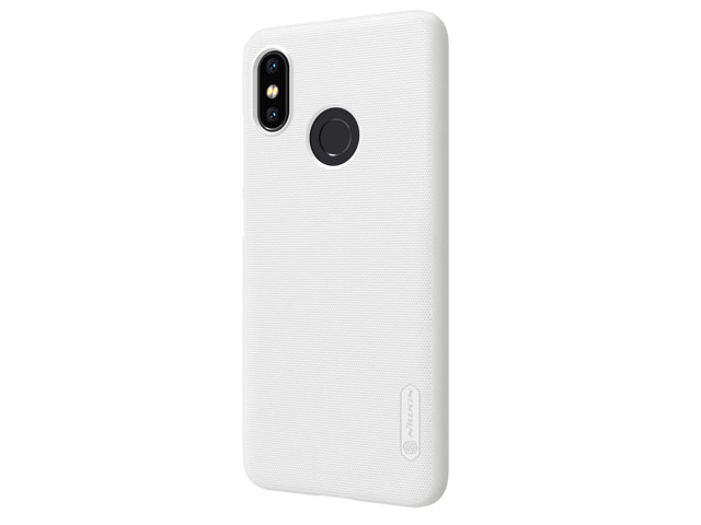 Чехол Nillkin Hard case для Xiaomi Mi 8 (белый, пластиковый)