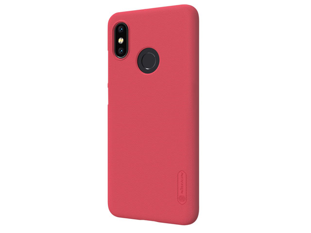 Чехол Nillkin Hard case для Xiaomi Mi 8 (красный, пластиковый)