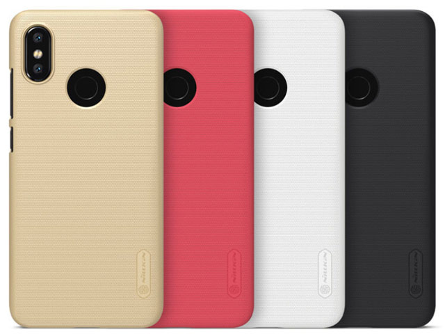 Чехол Nillkin Hard case для Xiaomi Mi 8 (красный, пластиковый)