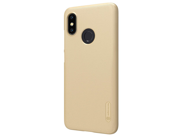 Чехол Nillkin Hard case для Xiaomi Mi 8 (золотистый, пластиковый)