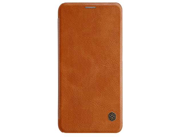 Чехол Nillkin Qin leather case для Xiaomi Mi 8 (коричневый, кожаный)