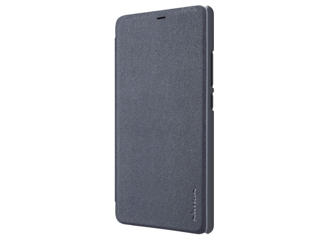 Чехол Nillkin Sparkle Leather Case для Xiaomi Mi 8 SE (темно-серый, винилискожа)
