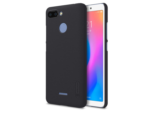 Чехол Nillkin Hard case для Xiaomi Redmi 6 (черный, пластиковый)