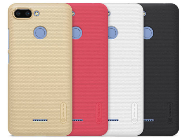 Чехол Nillkin Hard case для Xiaomi Redmi 6 (черный, пластиковый)