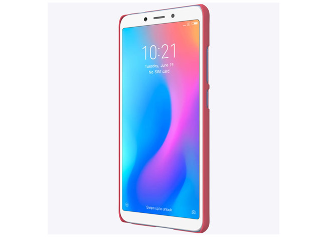 Чехол Nillkin Hard case для Xiaomi Redmi 6 (красный, пластиковый)